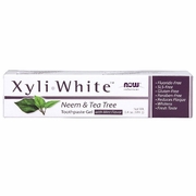 NOW Foods, Xyli-White Toothpaste Gel, Neem & Tea Tree, 6.4 oz