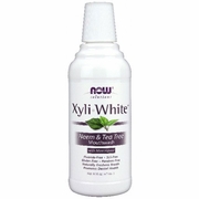 NOW Foods, Xyliwhite Neem & Tea Tree Mouthwash - Mint, 16 oz
