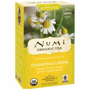 Numi Tea, Chamomile Lemon Tea, Herbal Teasan, 18 Tea Bags