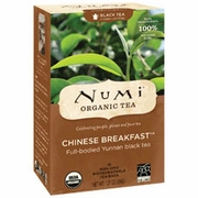 Numi Tea, Chinese Breakfast Black Tea, 18 Tea Bags