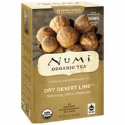 Numi Tea, Dry Desert Lime Tea, Herbal Teasan, 18 Tea Bags