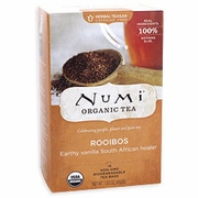 Numi Tea, Rooibos Tea, Herbal Teasan, 18 Tea Bags