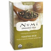 Numi Tea, Toasted Rice Green Tea, 16 Tea Bags