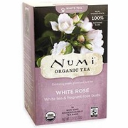 Numi Tea, White Rose White Tea, 16 Tea Bags