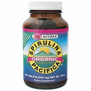 Nutrex Hawaii, Hawaiian Spirulina 500mg, 200 Tablets