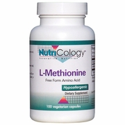 NutriCology/Allergy Research Group, L-Methionine 500mg, 100 Capsules