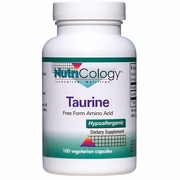 NutriCology/Allergy Research Group, L-Taurine 500mg, 100 Capsules
