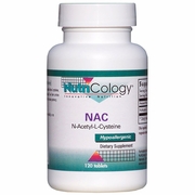 NutriCology/Allergy Research Group, NAC N-Acetyl Cysteine 500mg, 120 Tablets