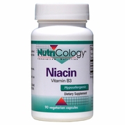 NutriCology/Allergy Research Group, Niacin Vitamin B3 250mg, 90 Capsules