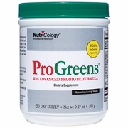 NutriCology, ProGreens with Advanced Probiotic Formula Drink Mix, 9.27 oz (265 g)