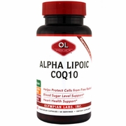 Olympian Labs, Alpha Lipoic CoQ10 100/100mg, 60 Capsules