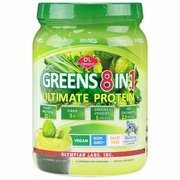 Olympian Labs, Greens 8 In 1 Ultimate Protein, 518 g