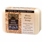 One with Nature, Bar Soap - Shea Butter, 7 oz