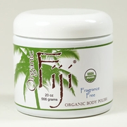 Organic Fiji, Fragrance Free Face & Body Sugar Polish, 20 oz
