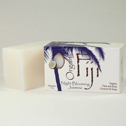 Organic Fiji, Organic Coconut Oil Soap Bar for Face & Body, Night Blooming Jasmine, 7 oz