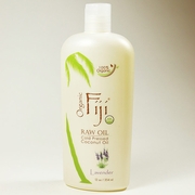 Organic Fiji, Organic Virgin Coconut Oil, Lavender, 12 oz