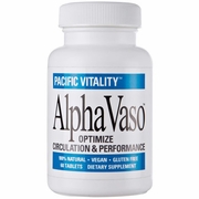 Pacific Vitality, Alpha Vaso, Optimize Circulation & Performance, 60 Tablets