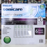 Philips, Sonicare DiamondClean Replacement Brush Heads, 6 Brush Heads
