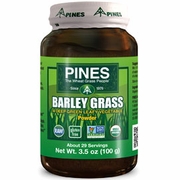 Pines International, Barley Grass Powder 100% Pure, 3.5 oz