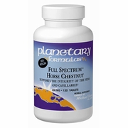 Planetary Herbals, Horse Chestnut Seed Extract 300mg Full Spectrum, 120 Tablets