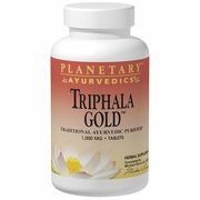 Planetary Herbals, Planetary Ayurvedics Triphala Gold 550 mg, 120 Vegetarian Capsules
