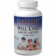 Planetary Herbals, Well Child Immune Chewable, 120 Wafers