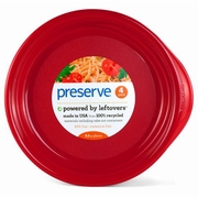 Preserve, Everyday Plates, Pepper Red, 4 Pack