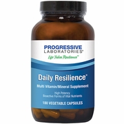 Progressive Laboratories, Daily Resilience, Multi Vitamin/Mineral Supplement, 180 Vegetable Capsules