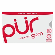 PUR, Chewing Gum Blister Pack - Cinnamon, 9 Pieces