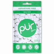 PUR, Chewing Gum - Spearmint, 55 Pieces