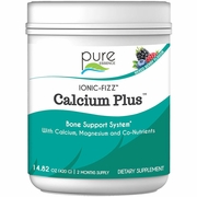 Pure Essence Labs, Ionic-Fizz Calcium Plus Powder - Mixed Berry, 420 g