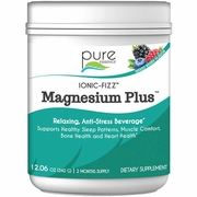 Pure Essence Labs, Ionic-Fizz Magnesium Plus Powder - Mixed Berry, 342 g