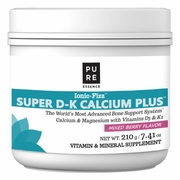 Pure Essence Labs, Ionic-Fizz Super D-K Calcium Plus Powder - Mixed Berry, 210 g