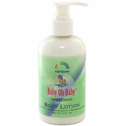 Rainbow Research, Baby Oh Baby Organic Herbal Baby Body Lotion, Unscented, 8 oz