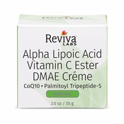 Reviva Labs, Alpha Lipoic Acid Vitamin C Ester DMAE Cream, 2 oz