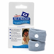 Sea Band, Sea-Band Wristband, for Morning Sickness & Travel Sickness, 1 Set of 2 Bands