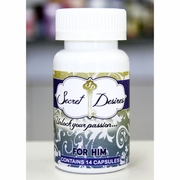 Secret Desires, Inc, For Him, Male Sexual Enhancement, 14 Capsules/Bottle
