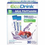 SGN Nutrition, EcoDrink Daily Multivitamin Refill - Blueberry Pomegranate, 30 Packs