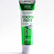 Silver Biotics, Natural Whitening Coral Toothpaste - Winter Mint, 4 oz