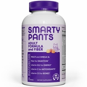 SmartyPants Vitamins, Adult Formula and Fiber, 180 Gummies
