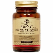 Solgar, Ester-C Plus 1000 mg Vitamin C (Ester-C Ascorbate Complex), 60 Tablets