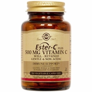 Solgar, Ester-C Plus 500 mg Vitamin C (Ester-C Ascorbate Complex), 100 Vegetable Capsules