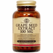 Solgar, Grape Seed Extract 100 mg, 60 Vegetable Capsules