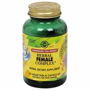 Solgar, Herbal Female Complex - Standardized, 50 Vegetable Capsules