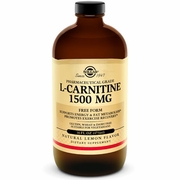 Solgar, L-Carnitine 1500 mg Liquid, Natural Lemon Flavor, 16 oz