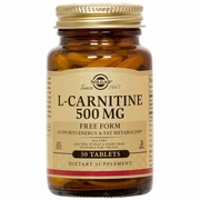 Solgar, L-Carnitine 500 mg, 60 Tablets
