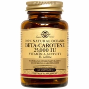 Solgar, Oceanic Beta Carotene 25,000 IU, 90 Softgels
