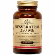 Solgar, Resveratrol 250 mg with Red Wine Extract, 30 Softgels