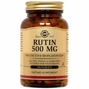 Solgar, Rutin 500 mg, 100 Tablets