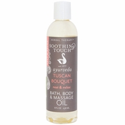 Soothing Touch, Bath, Body & Massage Oil, Rest & Relax, 8 oz